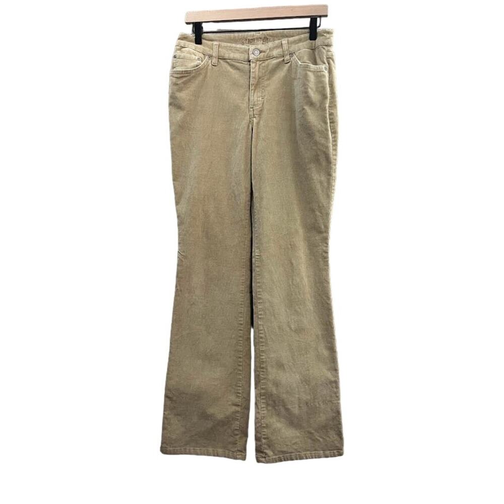 St John's‎ Bay Camel Corduroy Bootcut Pants Size 6